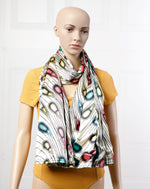 Load image into Gallery viewer, African print satin scarves
